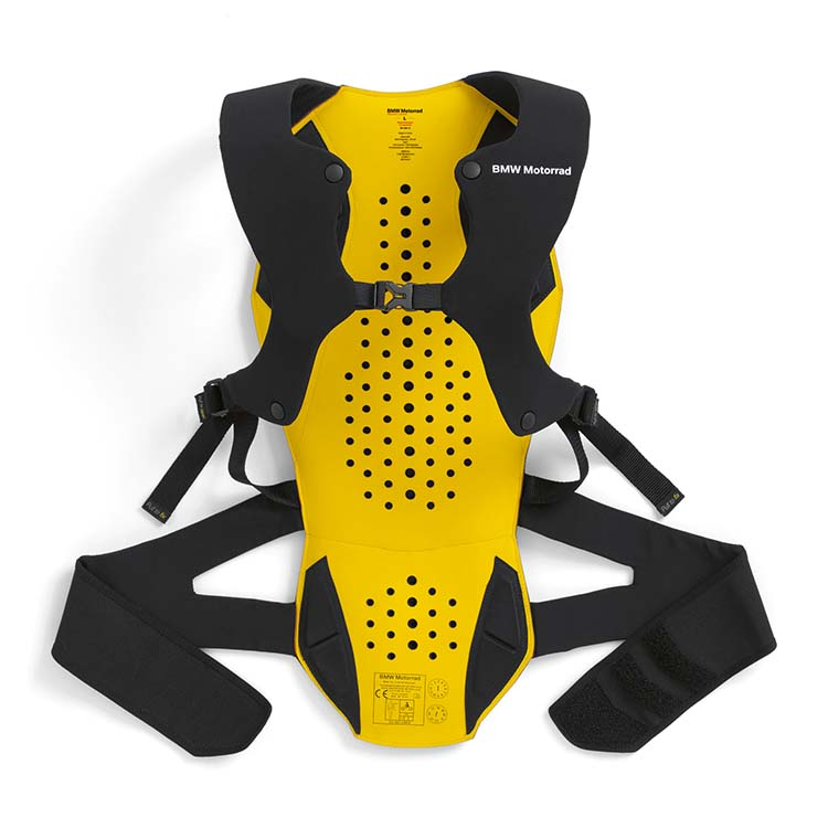 Защита спины BMW Mottorad Back Protector, Black/Yellow