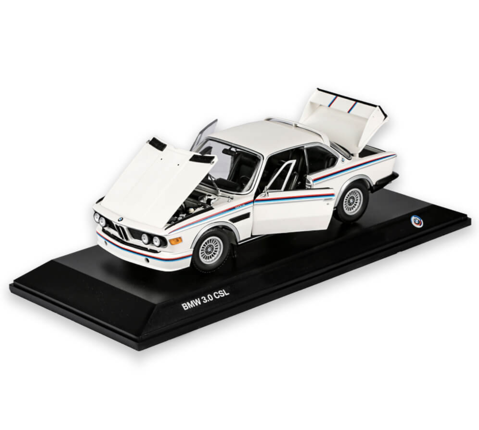 Коллекционная модель BMW 3.0 CSL, Heritage Collection, 1:18  , White Motorsport