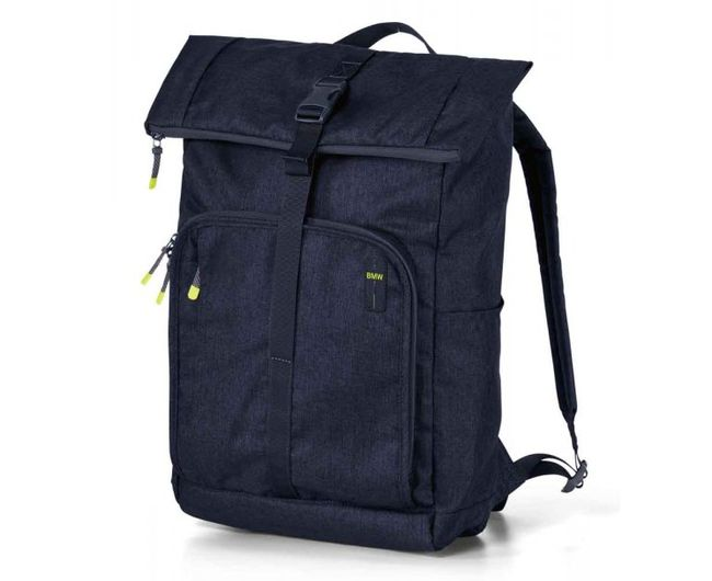 Рюкзак для активного отдыха BMW Active City Rucksack, Blue Nights / Wild Lime