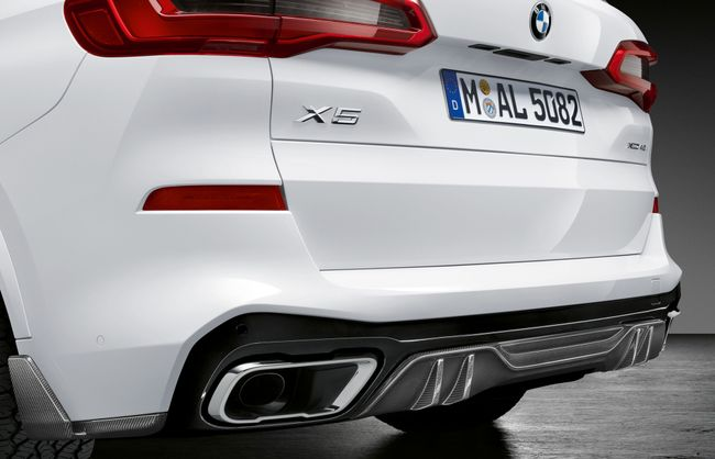 Карбоновый диффузор M Performance для BMW X5 G05