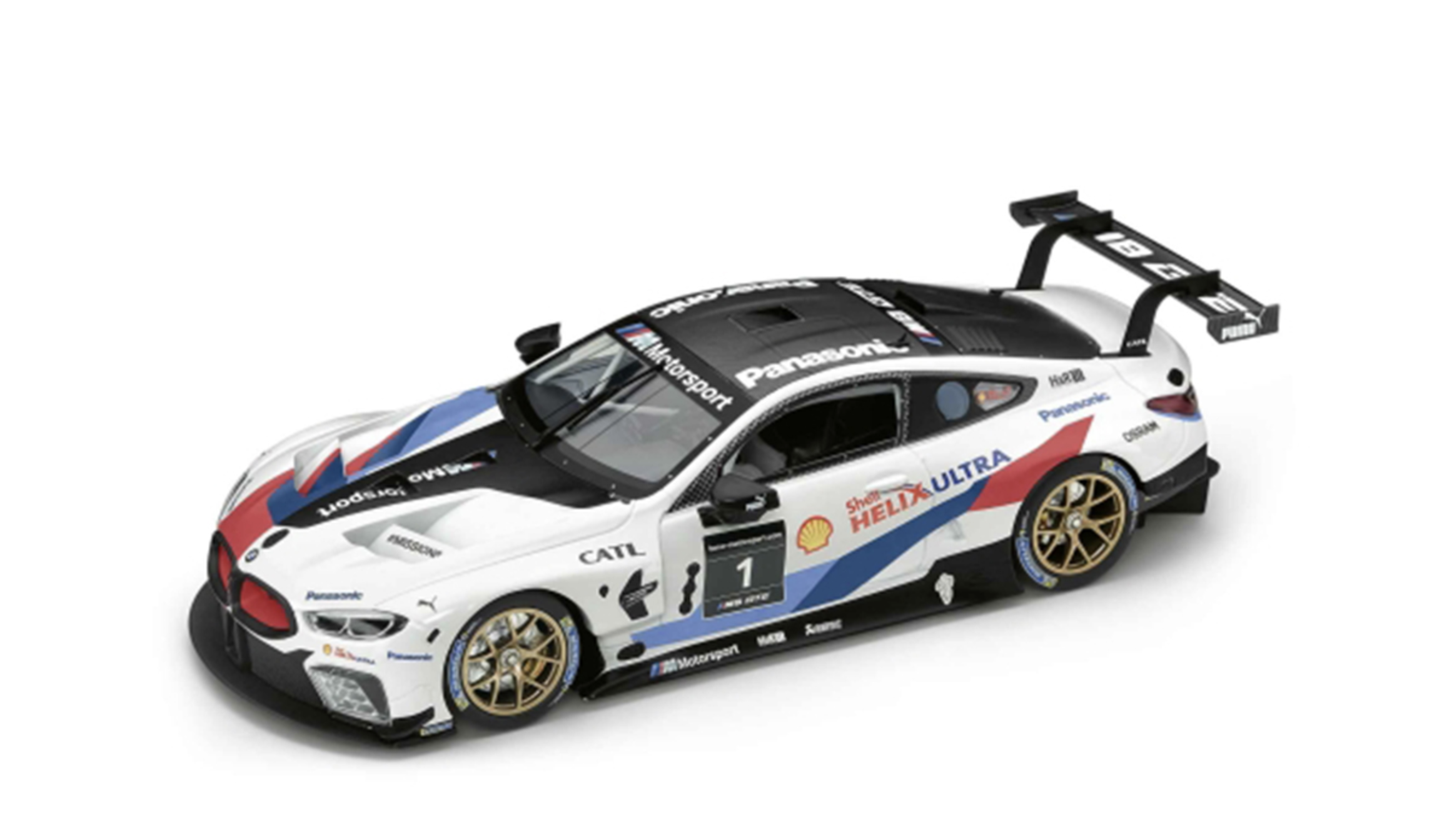 Модель гоночного автомобиля BMW M8 GTE