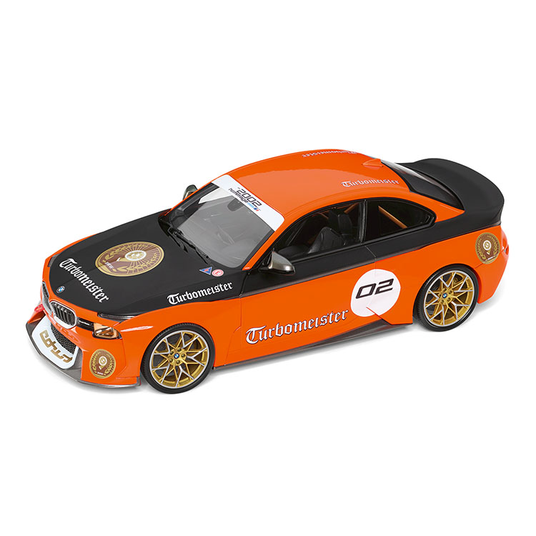 Модель автомобиля BMW 2002 Turbomeister, Orange/Black, 1:18  ,