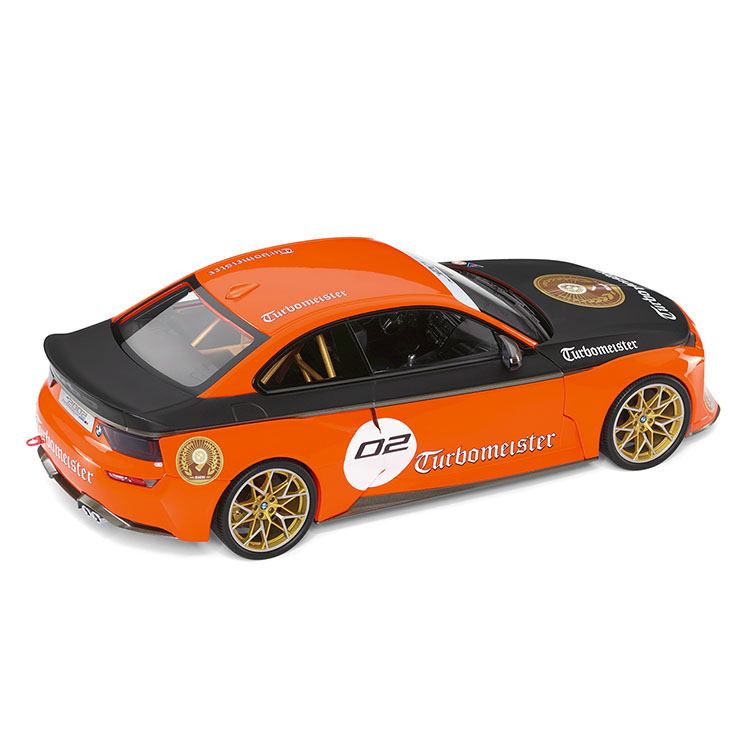 Модель автомобиля BMW 2002 Turbomeister, Orange/Black, 1:18  ,