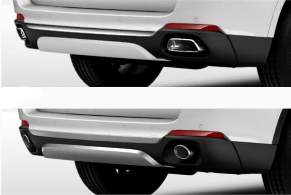 Насадки глушителя M Performance для BMW X5 F15