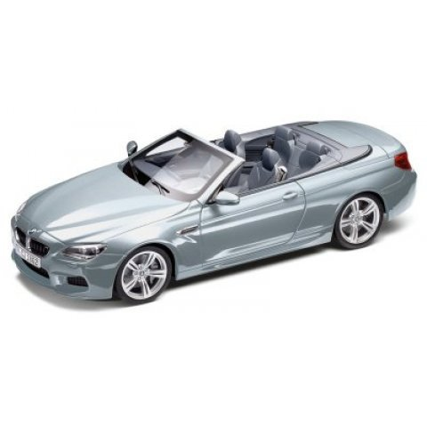 Модель автомобиля BMW M6 Convertible (F12 M) Silverstone II,   1:18