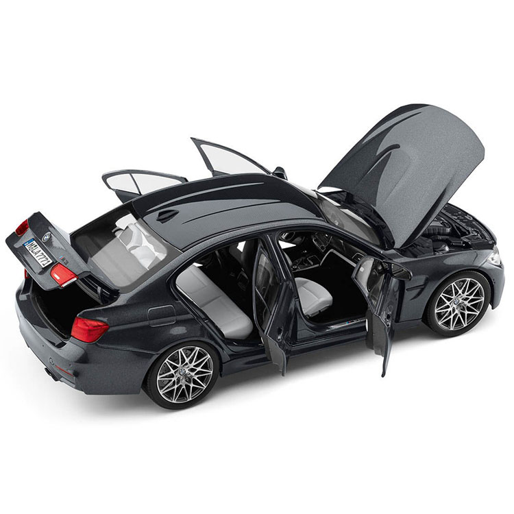 Модель автомобиля BMW M3 Competition (F80), Scale 1:18, Mineral Grey