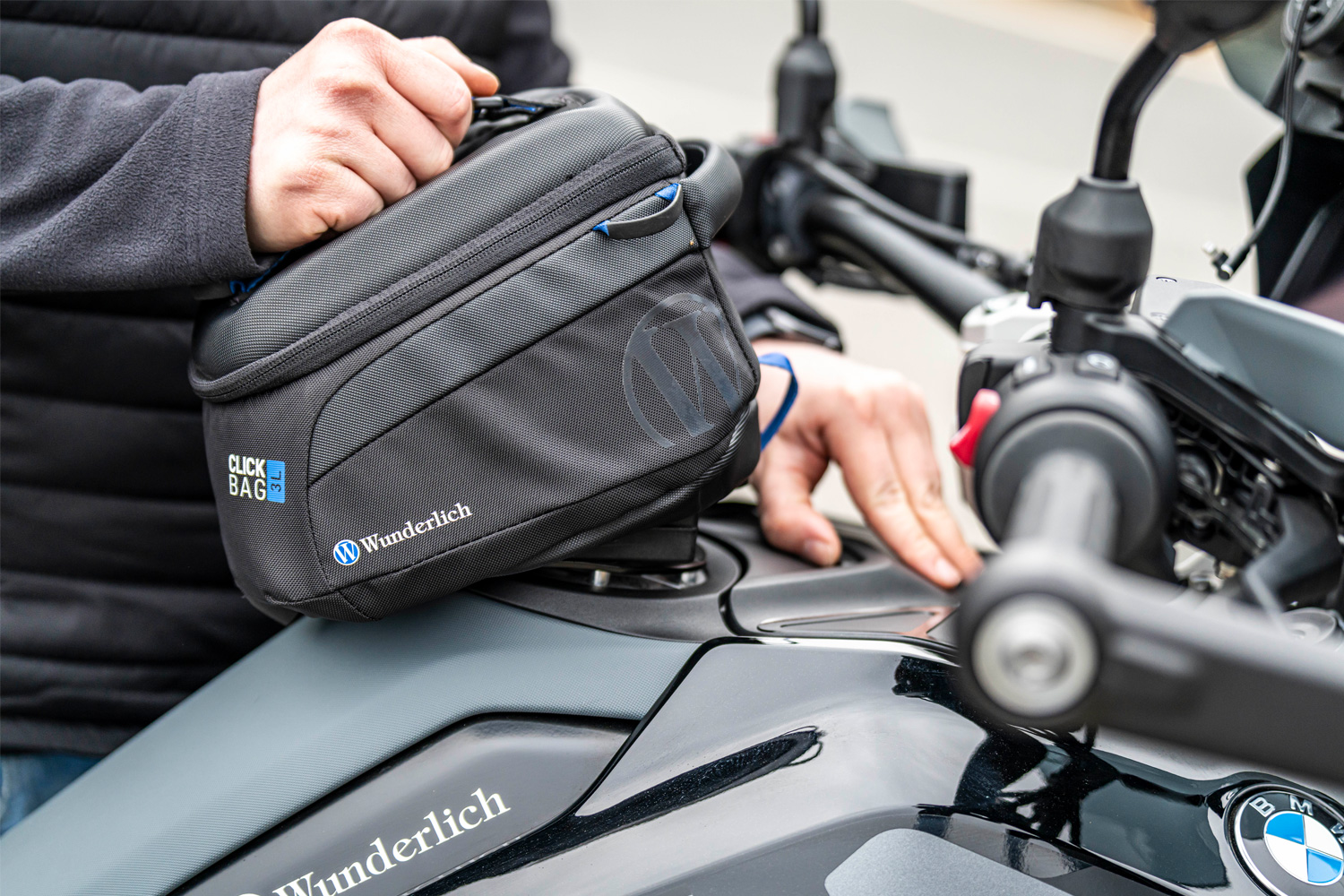 Кольцо на бак Wunderlich CLICK BAG для R1300GS / Adventure
