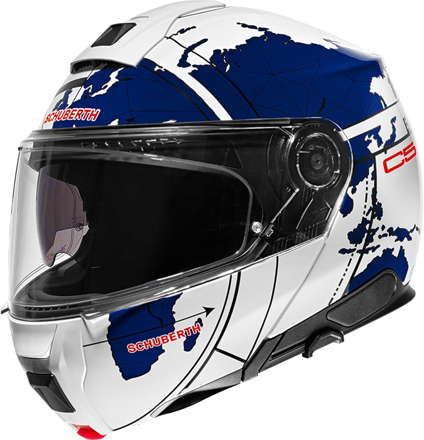 Шлем модулярный Schuberth C5 Globe Blue
