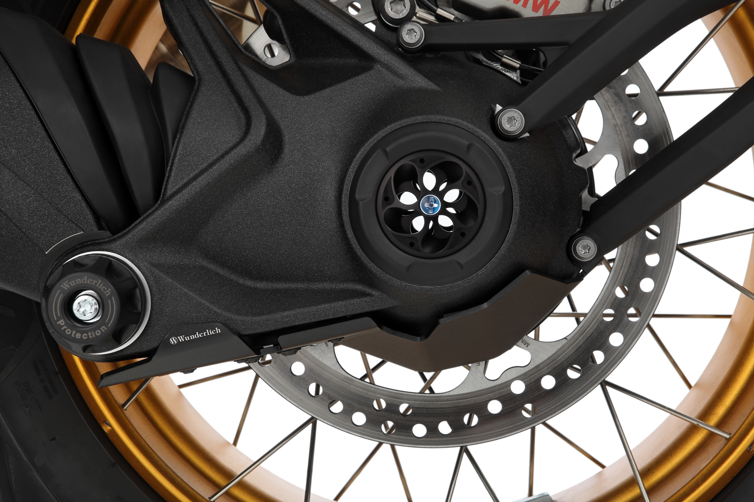 Крыло карданного вала Wunderlich R1300GS/R1300GS ADV - черный