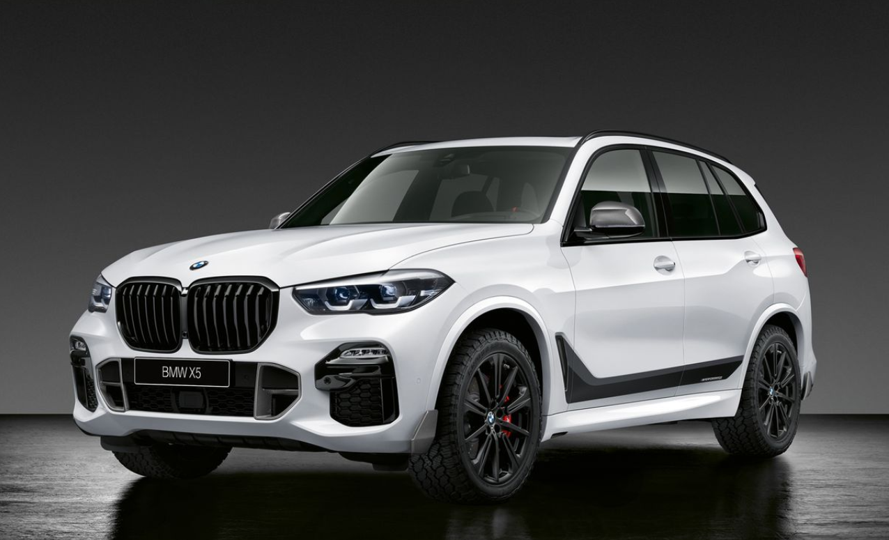 Элероны M Performance для переднего бампера BMW X5 G05