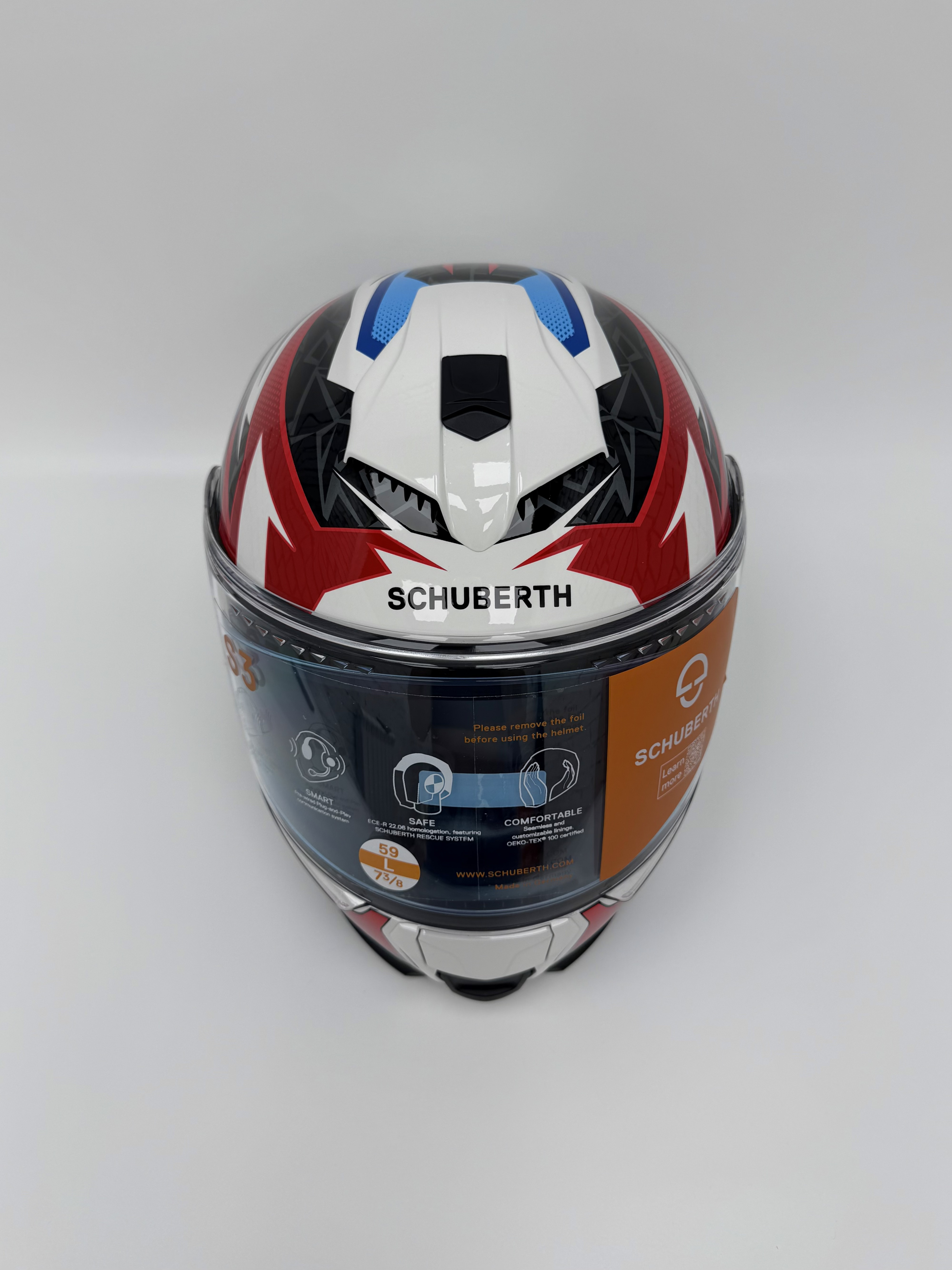 Шлем Schuberth S3 Thunder Blue