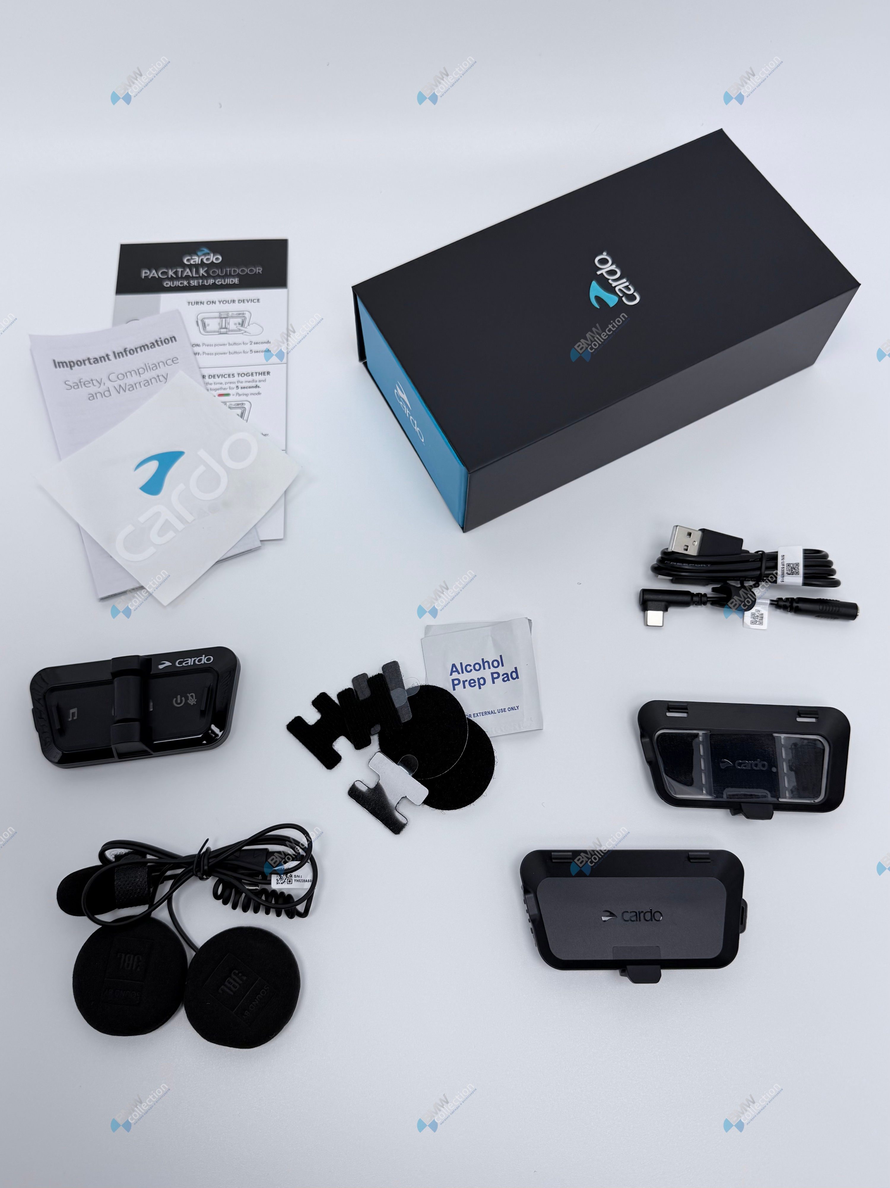 Гарнитура Cardo Packtalk Outdoor Single Black