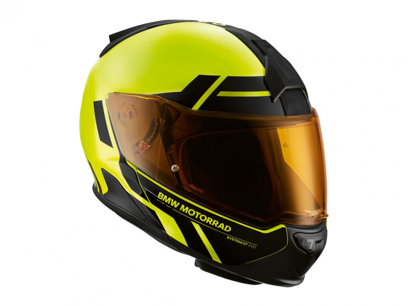 Мотошлем BMW Motorrad System 7 Carbon Evo, Spectrum Fluor