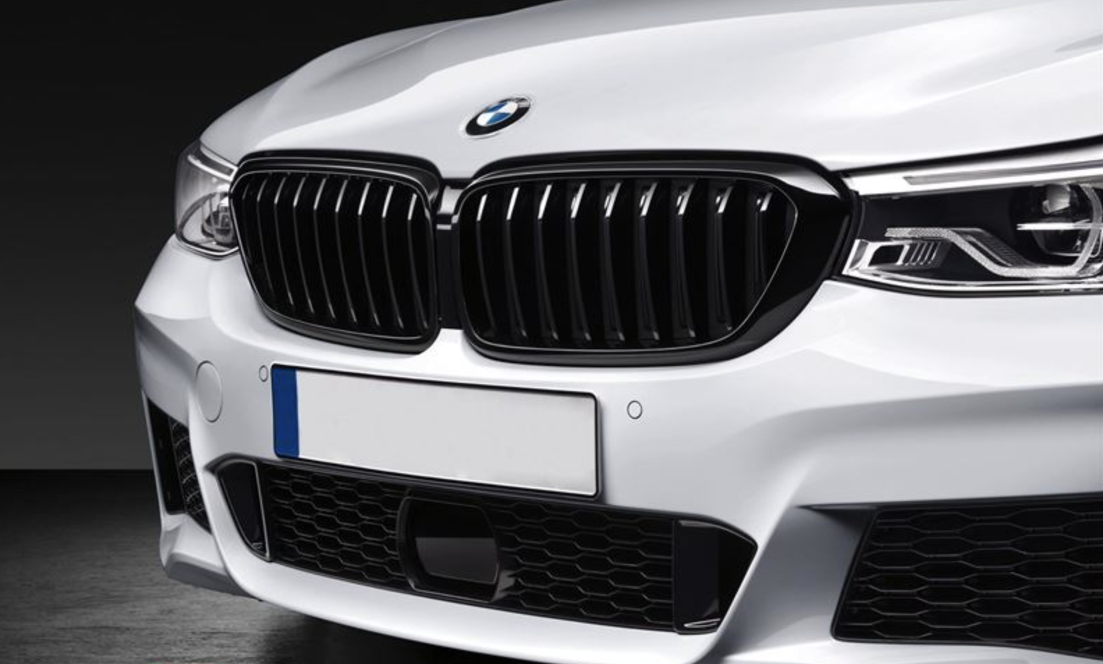 Передняя решетка радиатора BMW M Performance G32 GT 6 серия, Black