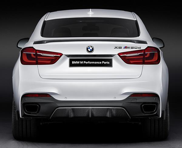 Карбоновый диффузор M Performance для BMW X6 F16