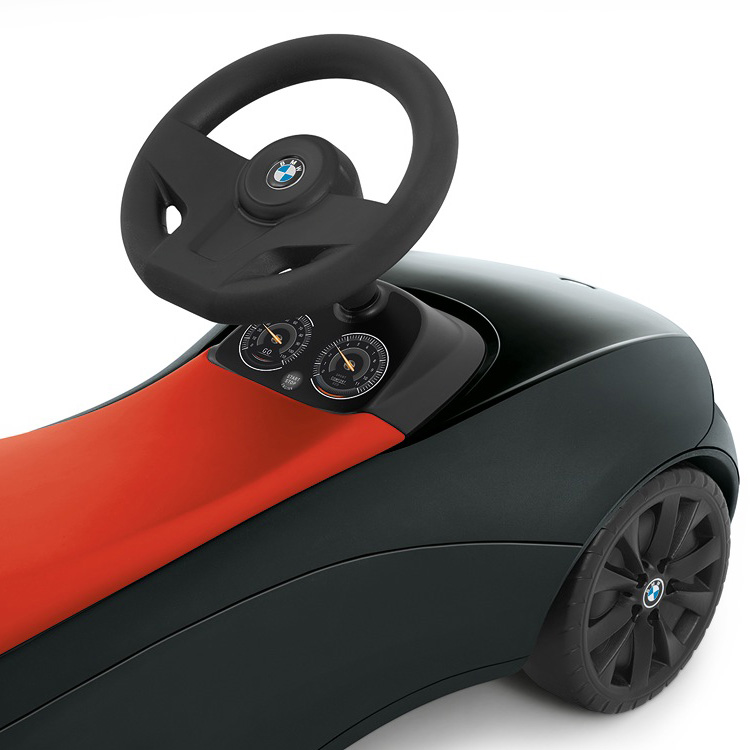 Детский автомобиль BMW Baby Racer III, Black-Orange