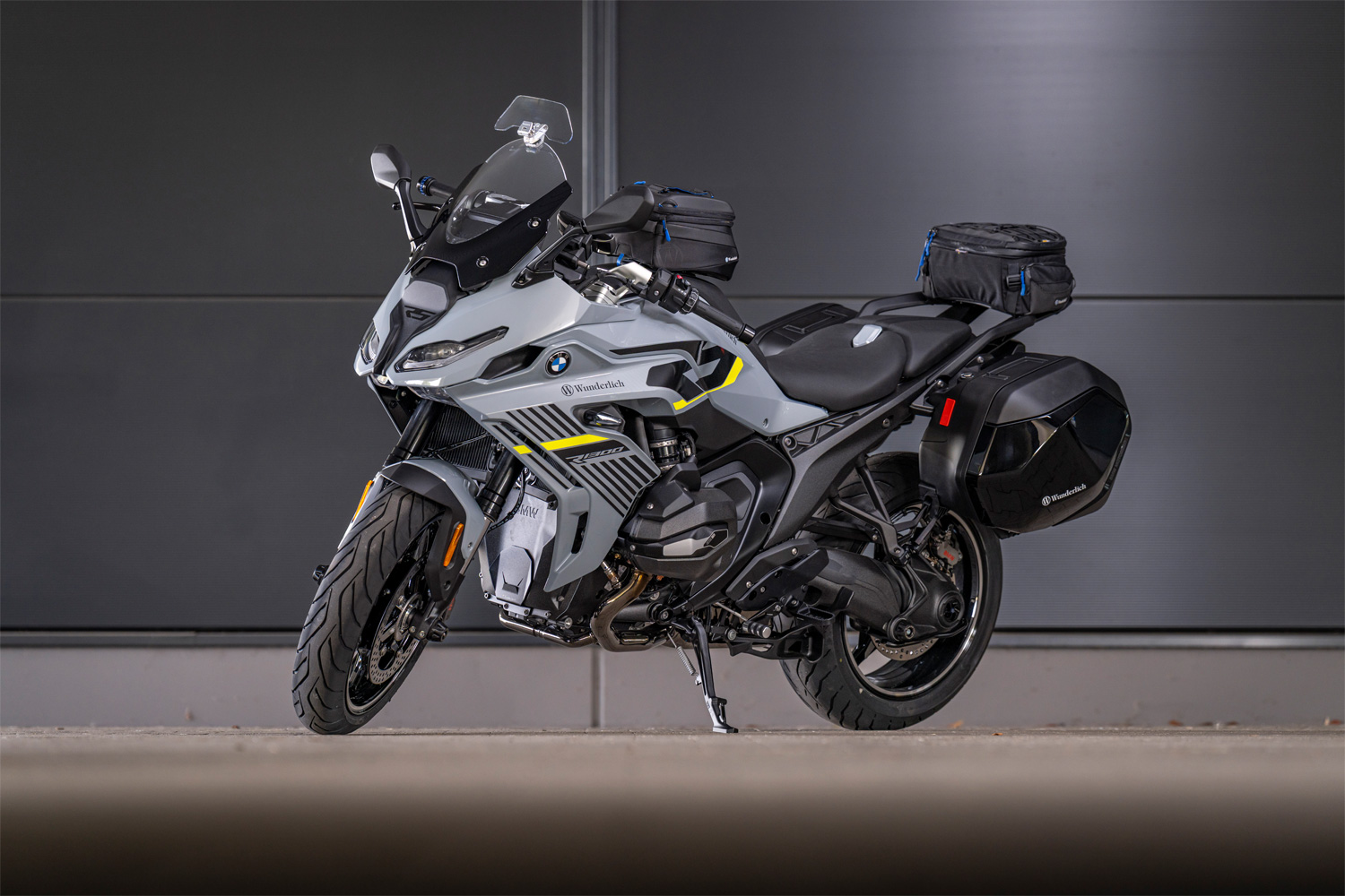 Защита картера двигателя Wunderlich R1300GS/ADV/R/RS/RT чёрная