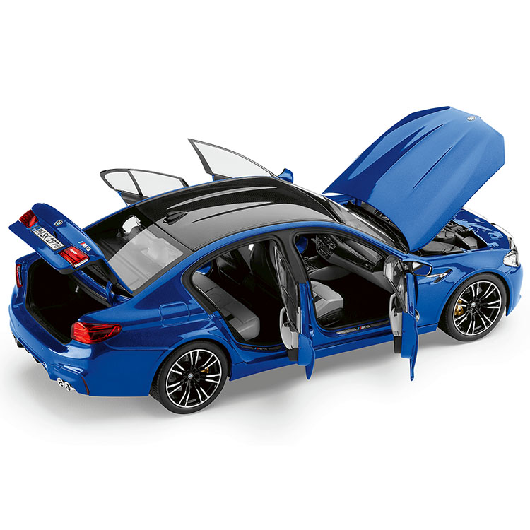 Модель автомобиля BMW M5 (F90), Marina Bay Blue, 1:18