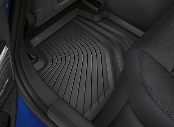 Задние всепогодные резиновые коврики BMW 4 серии G22 / G23 / G82