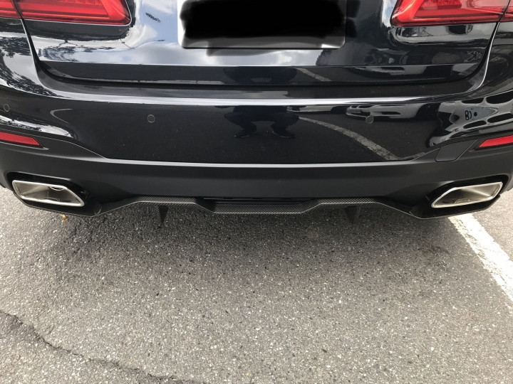 Насадки глушителя M Performance для BMW G30 5-серия